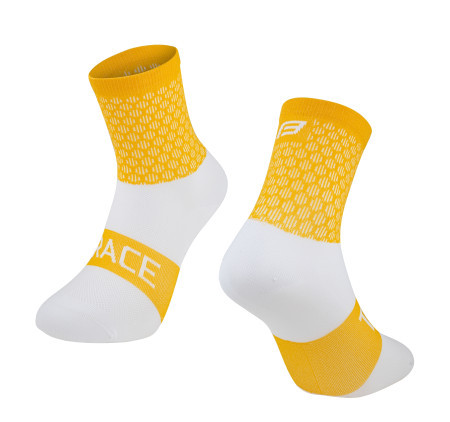 Force čarape trace, žuto-bele s-m/36-41 ( 900900 )