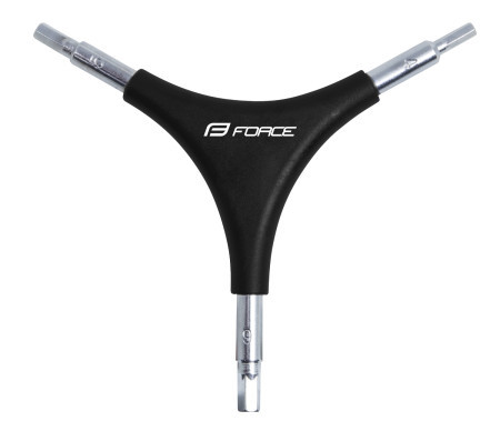 Force trokraki imbus kljuc 4/5/6 crni ( 895095 )