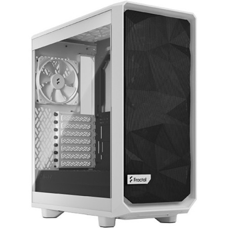 Fractal Design kućište Meshify 2 compact lite white TG clear, FD-C-MEL2C-04 - Img 1