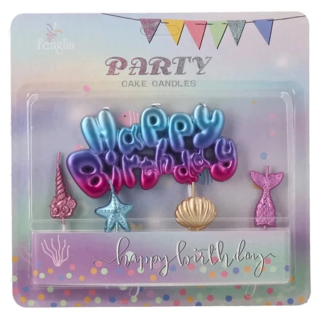 Fun party, rođendanska svećica, pastel, Happy Birthday ( 710342 )