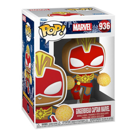 Funko Marvel Holiday POP! Vynil - Captain Marvel ( 046434 )
