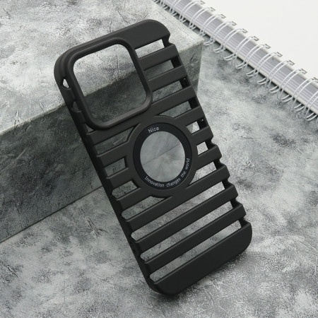 Futrola lines logo cut za iphone 15 pro (6.1) crna ( F116269 )