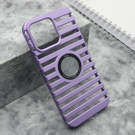 Futrola lines logo cut za iphone 15 pro max (6.7) ljubicasta ( F116275 )