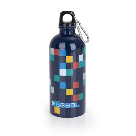 Gabol Aluminijumska boca za vodu sa zakačkom 7x21 cm 600ml Cubic ( 16ADG236448 )