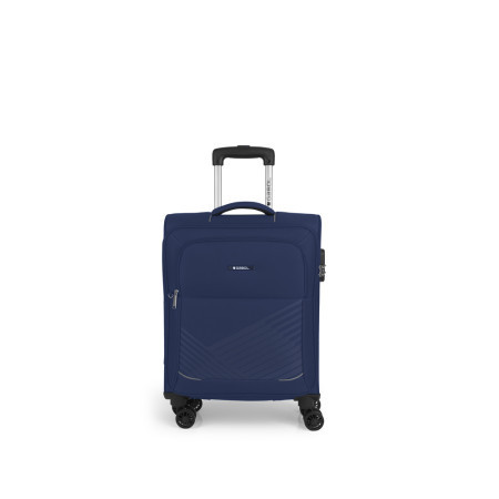 Gabol kofer mali (kabinski) 39x55x20 cm polyester 36,6l-2,5 kg Lisboa tamno plava ( 16KG122722EB )