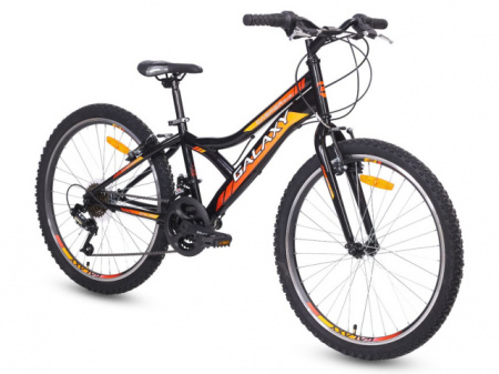 Galaxy Bicikl casper 240 24"/18 crna/narandžasta/crvena ( 650036 )