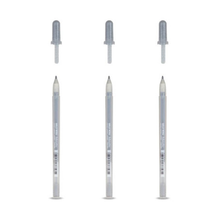 Gelly Metallic, gel olovka, silver, 53, 1.0mm ( 672362 ) - Img 1