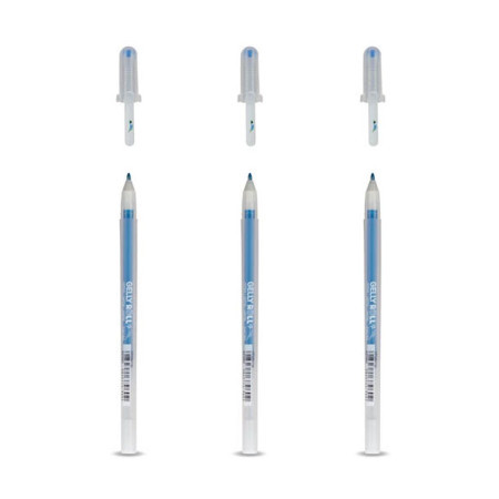 Gelly stardust, gel olovka, blue sparkle, 36, 1.0mm ( 672310 ) - Img 1