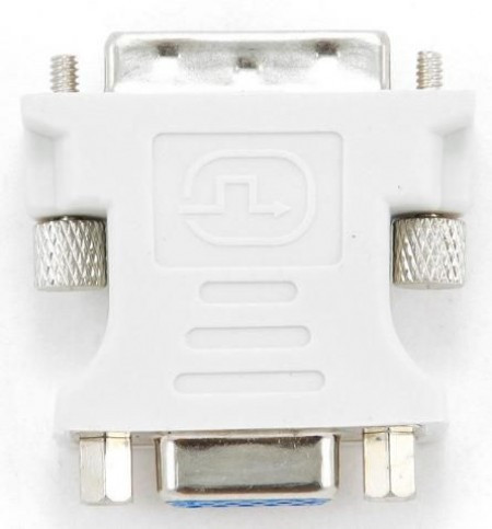 Gembird adapter DVI-I 24+5-pin male to VGA 15-pin HD (3 rows) female DVI-I A-DVI-VGA