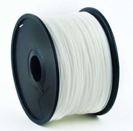 Gembird PLA 3mm filament za 3D stampac kotur 1KG white 3DP-PLA3-01-W