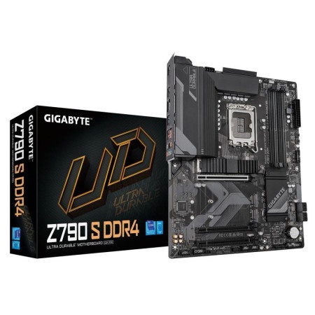 Gigabyte lga1700, z790 chipset, supports intel core 14th/ 13th /12th, 4x ddr4 ( z790 s ddr4 )