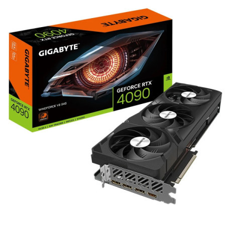 Gigabyte RTX4090 WindForce 3 24GB GDDR6, GV-N4090WF3V2-24GD grafička kartica  - Img 1