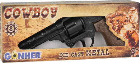 Gonher igračka za decu revolver crni 8 ( GN08062 )