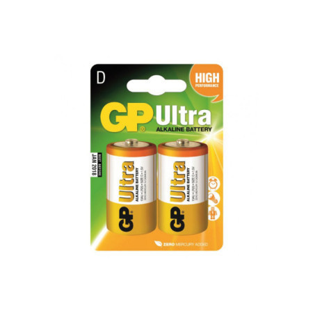 Gp baterija ultra alkalna LR20 - 2 kom ( 2936 )