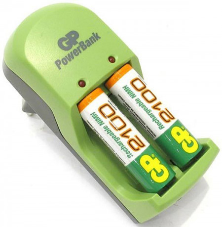 GP PUNJAC S360+2 bat. 2100mAh (GPPB360GS210-2UE2) - Img 1