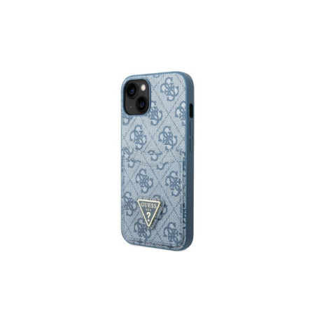 Guess Futrola za iPhone 13 Pro Blue Triangle Logo Cardslot ( GSM168171 )