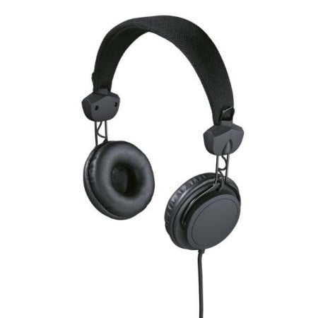 Hama stereo slušalice sa mikrofonom, joy, na uho, crne ( 135604 ) - Img 1