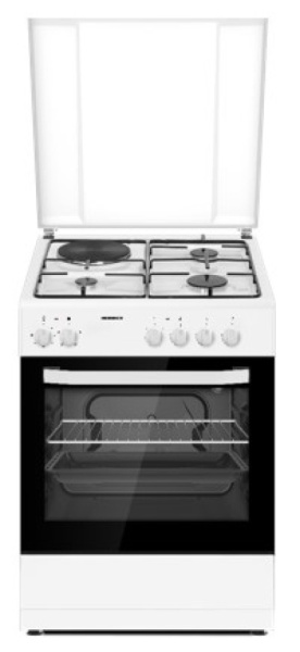 Heinner hfsc-s56e1hswh 1xstruja/3xgas/50cm Kombinovani šporet