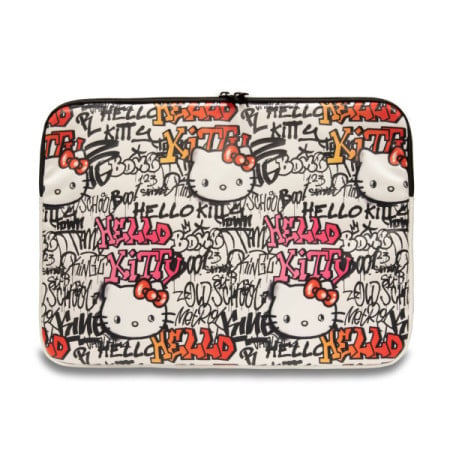 Hello Kitty navlaka za laptop od 14 graffiti collection white ( HKCSZPDGPTE ) - Img 1