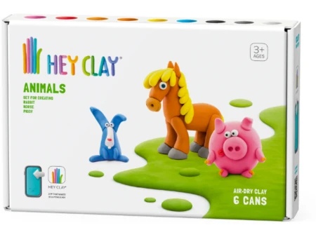 Hey clay set piggy horse rabbit ( MDP60023 )