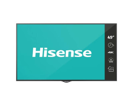 Hisense 49” 49BM66AE 4K UHD digital signage display - 24/7 operation - Img 1