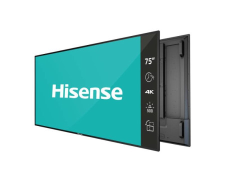 Hisense 75" 75B4E30T 4K UHD digital signage display - 18/7 operation televizor