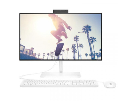 HP All-in-One 24-ck0001ny, i5-12400T, 16GB, 1TB SSD, 23.8'', Intel UHD 730, FreeDOS, YU, White ( 65D34EA )