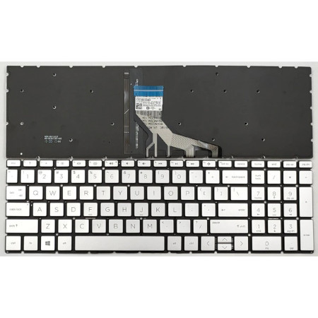HP tastatura za laptop 15-DW 15-DU serije sa pozadisnkim osvetljenjem siva ( 108960 ) - Img 1