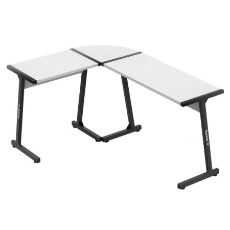 Huzaro gaming ugaoni sto hero 6.0 rgb white ( 8209 )