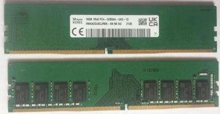 Hynix DIMM DDR4 SK 16GB 3200MHz HMAA2GU6CJR8N-XN bulk memorija