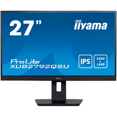 Iiyama 27" XUB2792QSU-B5 ETE IPS-panel WQHD, 5ms, FreeSync monitor
