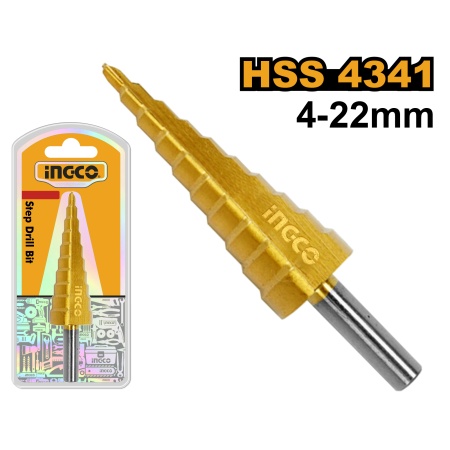 Ingco aksds42203 stepenasta burgija 4-22mm super ( AKSDS42203 )