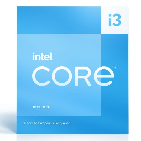 Intel Core i3-13100F Desktop Processor, 4 cores Box - LGA 1700 ( BX8071513100F )