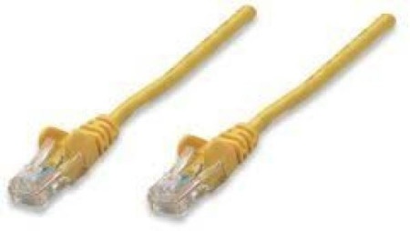 Intellinet Patch Kabl Cat6 certified, 0,5m, U/UTP, žuti ( 0001368451 ) -1