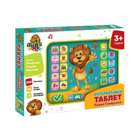 Interaktivni tablet lavko genijalko ( 11/71735 )