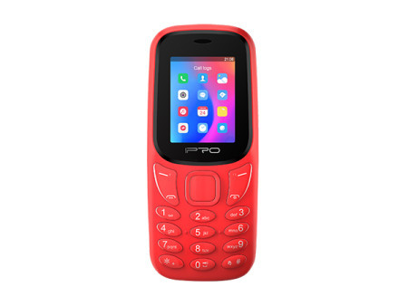 IPRO 2G GSM feature mobilni telefon 1.77&#039;&#039; LCD/800mAh/32MB/DualSIM/Srpski jezik/Crveni ( A21 mini red ) - Img 1