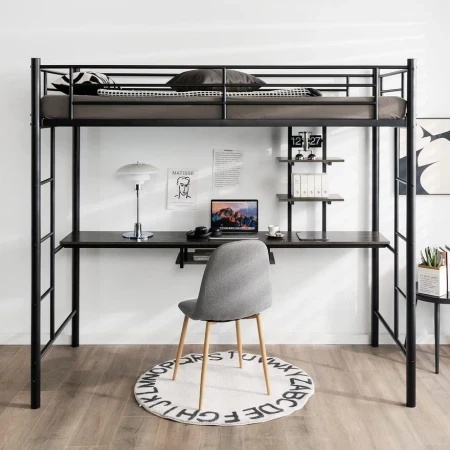 Izdignuti krevet sa radnim stolom 200x90x180cm ( 1675 )