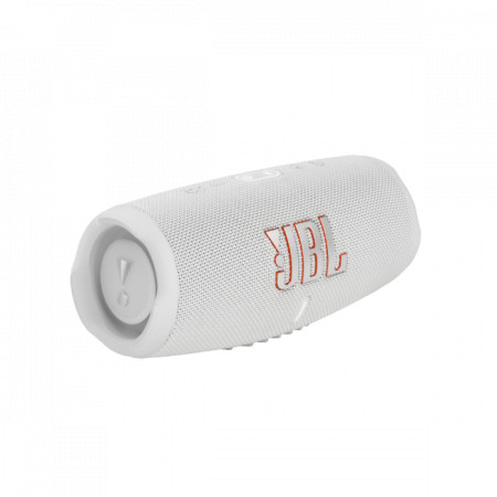 JBL Charge 5 white prenosivi bluetooth zvučnik, otporan na prašinu i vodu