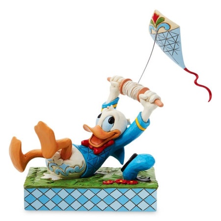 Jim Shore A Flying Duck (Donald Flying a Kite Figurine) ( 063363 )