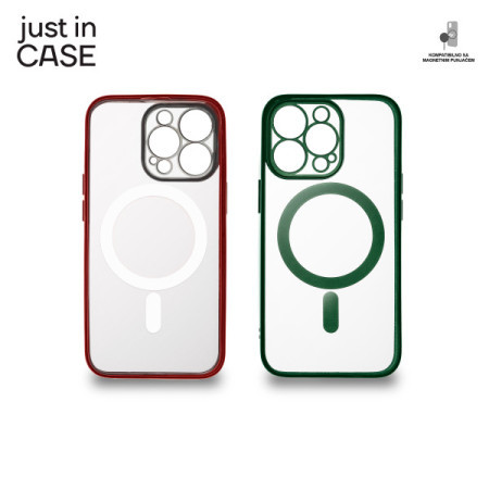Just in case 2u1 extra case mag mix paket zeleno crveni za iPhone 13 pro ( MAG106GNRD )