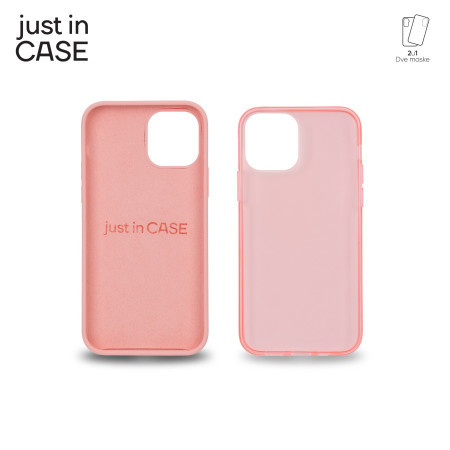 Just in case 2u1 extra case mix paket pink za iPhone 12 ( MIX103PK )