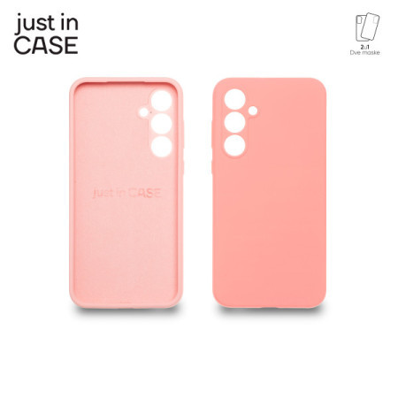 Just in case 2u1 extra case mix plus paket maski za telefon Samsung Galaxy A35 pink ( MIXPL227PK ) - Img 1
