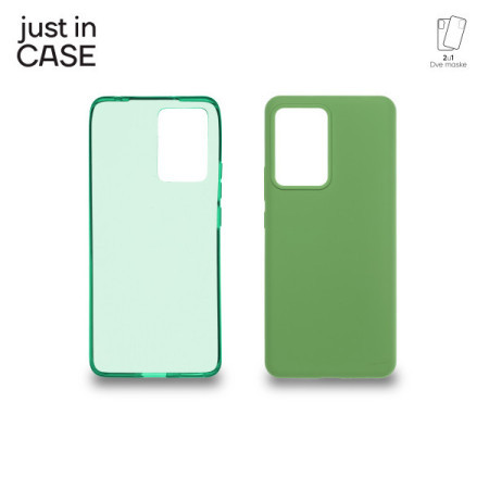 Just in case 2u1 extra case paket maski za telefon zeleni za Xiaomi 13 lite ( MIX319GN )
