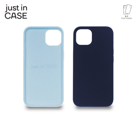 Just in case 2u1 extra case paket tamno plavi za iPhone 13 ( MIXPL104DB )