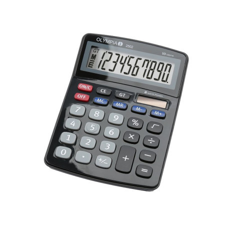 Kalkulator LCD 2502 Olympia, crna ( 495036 )