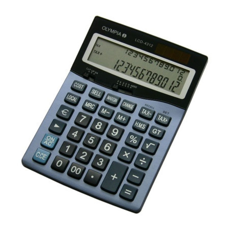 Kalkulator LCD 4312 Olympia, plava ( 495033 )