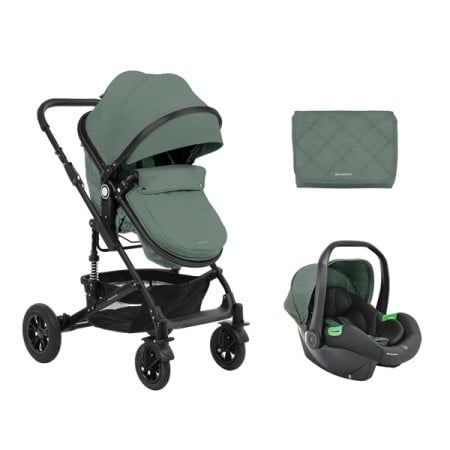 KikkaBoo Kolica Amaia Mint premium set 2in1 sa autosedištem I-Size ( KKB11246 SET )