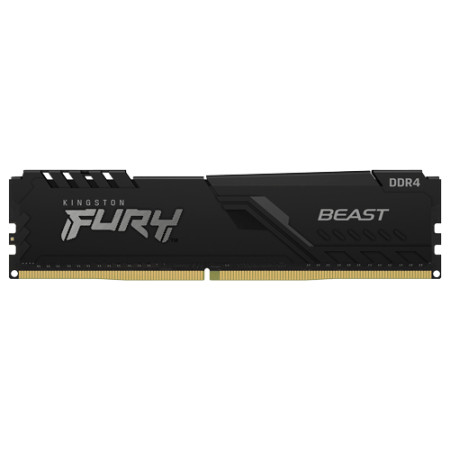 Kingston DDR4 8GB 2666MHz [fury beast] CL16 1.2V w/Heatsink memorija ( KF426C16BB/8 )