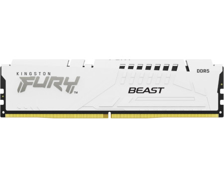 Kingston DIMM DDR5 16GB 5200MT/s KF552C40BW-16 fury beast white XMP memorija