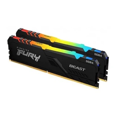 Kingston fury beast rgb kf436c18bb2ak2/64 ram ddr4 64gb (2x32gb) 3600mhz